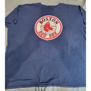 MLB Boston Red Sox Fanatics T-Shirt Men’s 4XLB Blue MLB